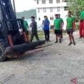 Kodim 1413 Buton amankan meriam untuk dirawat di Mako