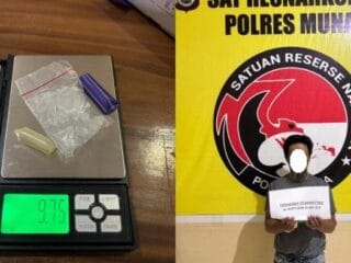 Seorang Buruh Harian Lepas di Muna Sultra Diringkus Gegara Narkoba, Ngaku Sabu dari Tahanan Lapas  - Tribunnewssultra.com