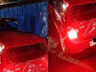 Ringsek Parah, Mobil Daihatsu Ayla Kecelakaan di Jalan Suprapto Kendari Sulawesi Tenggara - Tribunnewssultra.com