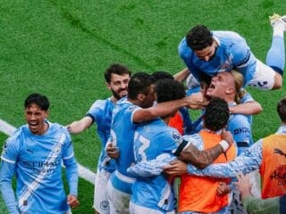 Haaland cetak dua gol, Manchester City bungkam Manchester United 3-0