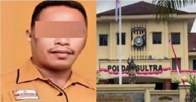 Usai Diperiksa Penyidik, Anggota DPRD Wakatobi Viral 11 Tahun DPO Ditahan di Polda Sulawesi Tenggara - Tribunnewssultra.com