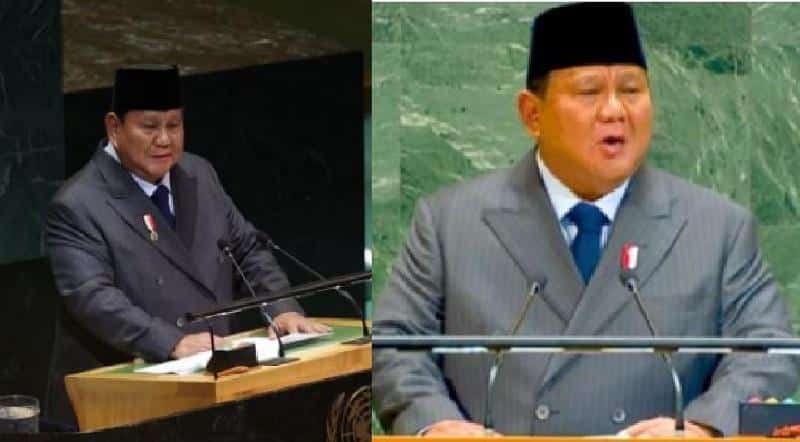 Viral Mikrofon Presiden Prabowo Mendadak Mati saat Pidato soal Palestina di PBB, Gegara Waktu Habis - Tribunnewssultra.com