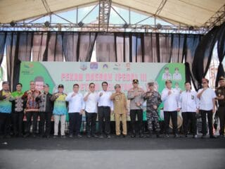 Mentan Amran Komitmen Jadikan Kaltara Sebagai Lumbung Pangan Nasional