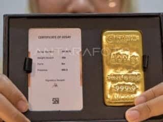 Harga emas hari ini di Pegadaian: Antam, UBS, dan Galeri24 tidak bergerak