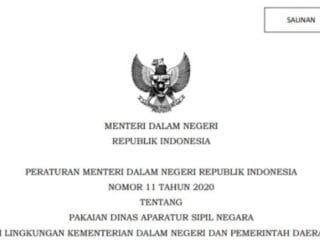 CEK Lagi Seragam Dinas PPPK Paruh Waktu Setara ASN Berdasarkan Permendagri Nomor 11 Tahun 2020 - Tribunnewssultra.com