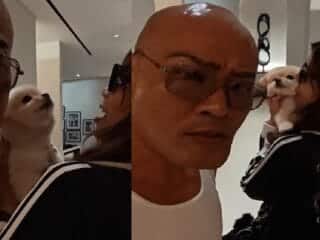 Viral Isu Keretakan Rumah Tangga, Deddy Corbuzier Gendong Anjing Kesayangan Sabrina Chairunnisa - Tribunnewssultra.com