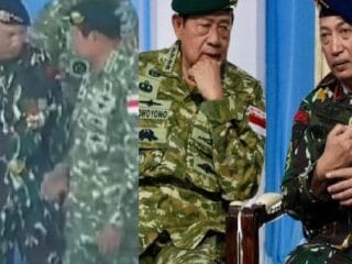 Momen Tak Terlihat di HUT TNI, SBY dan Kapolri Listyo Sigit Bertemu, Demokrat: Lama Bercengkrama - Tribunnewssultra.com