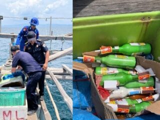 2 Nelayan Bawa 12 Peledak Ditangkap Polairud Polda Sulawesi Tenggara di Perairan Bokori Konawe - Tribunnewssultra.com