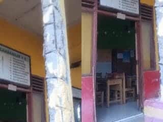 3 Sekolah Rusak Parah Usai Gempa Bumi Beruntun Guncang Muna Barat, Siswa Mengungsi ke Kelas Lain - Tribunnewssultra.com