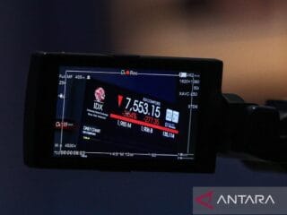 IHSG Senin pagi dibuka melemah 88,21 poin