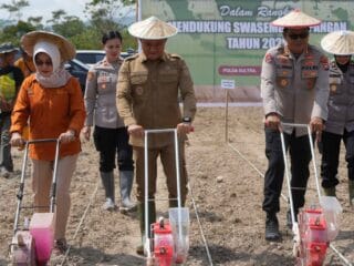 Wabup Wahyu Support Swasembada Pangan